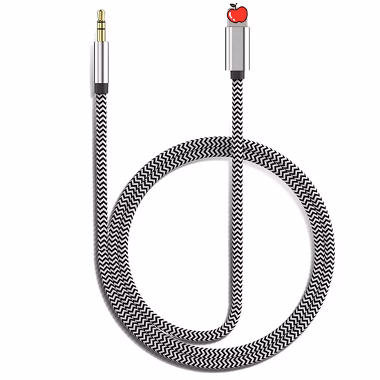 Kolorapus 3.5mm 스테레오 - 2 RCA 케이블 오디오 AV 로터스 헤드 오디오 전원 케이블