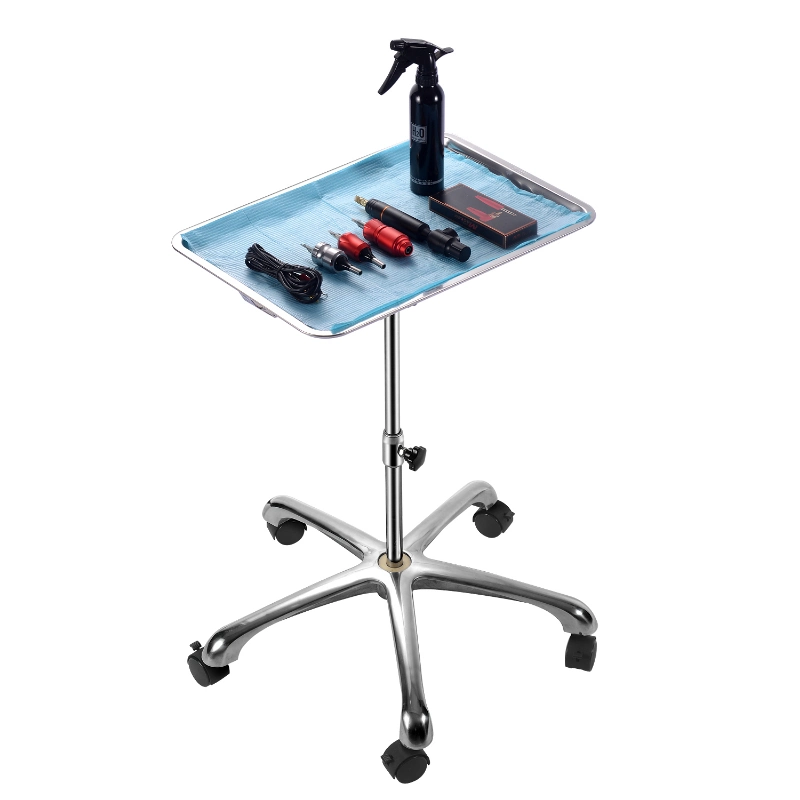 Hot Sale Professional Adjustable Rolling Tattoo Tray Station Tattoo Accessories