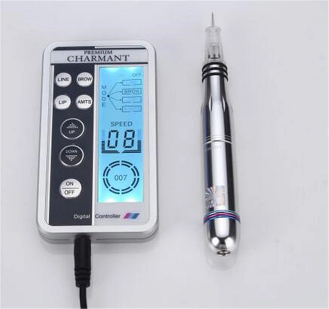 Charmant Digital Rotary Makup Eyebrow Tattoo Pen Machine