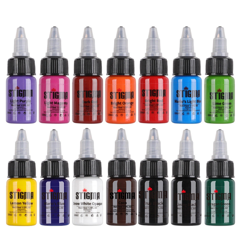 Premium Stigma Professional Superior Quality Waterproof Pigment Tattoo Ink