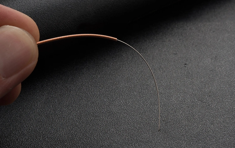 Supplier Different Sizes Chinese Traditional Disposable Copper Wire Handle Wholesale Acupuncture Dry Needle