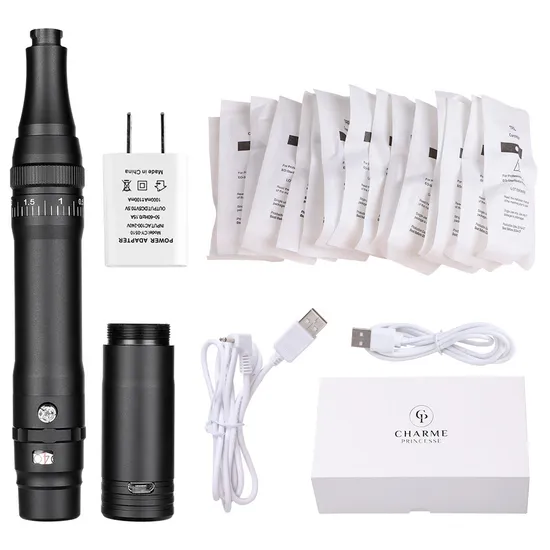 Goochie 디지털 영구 화장 로터리 문신 Pmu Maschine M8