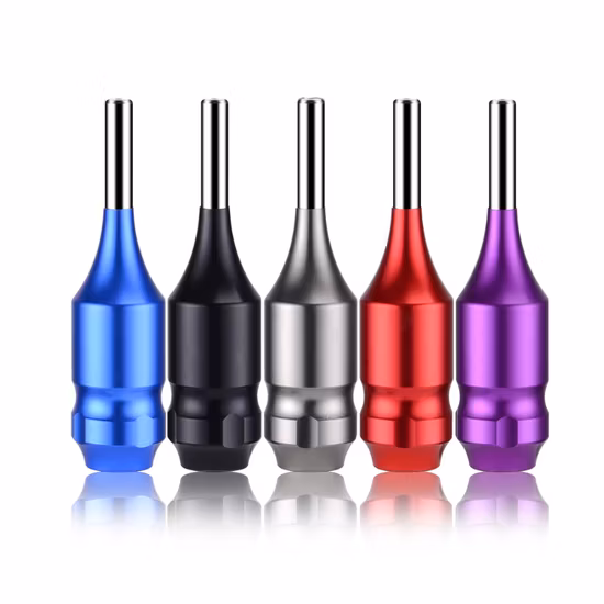 Tattoo Supply의 전문 조정 가능한 고품질 30mm 알루미늄 문신 카트리지 그립